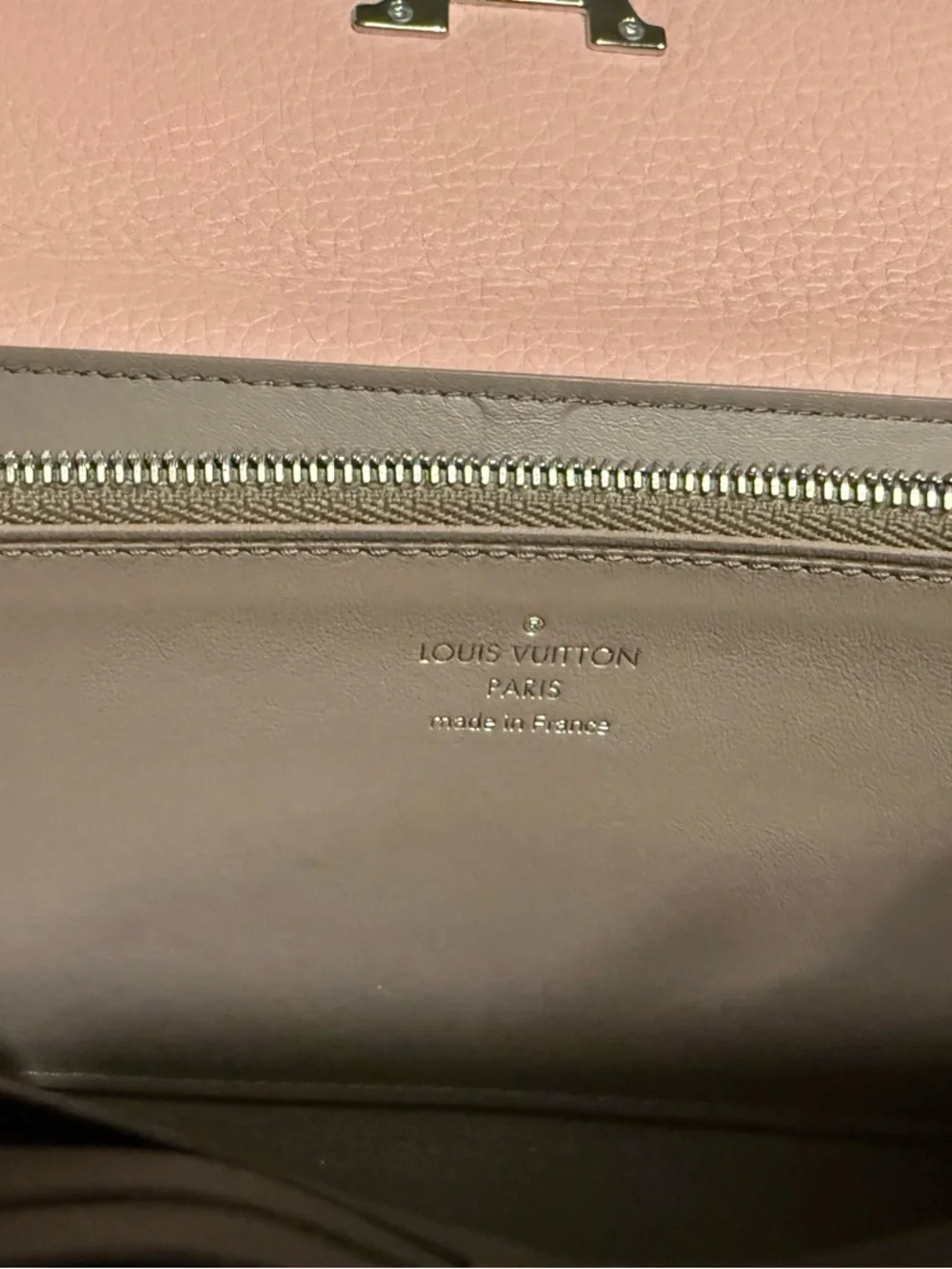 Louis Vuitton Pink Leather Chain Wallet Full Set with Box - Picture 9 of 14